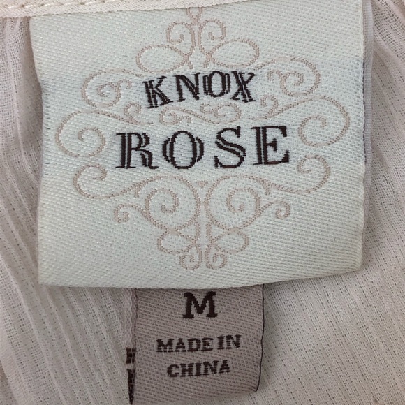 Knox Rose sheer with embroidery prints - Picture 5 of 8